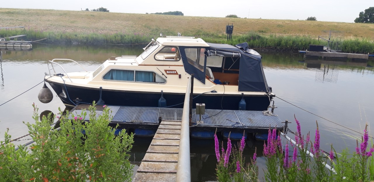 boot in het water