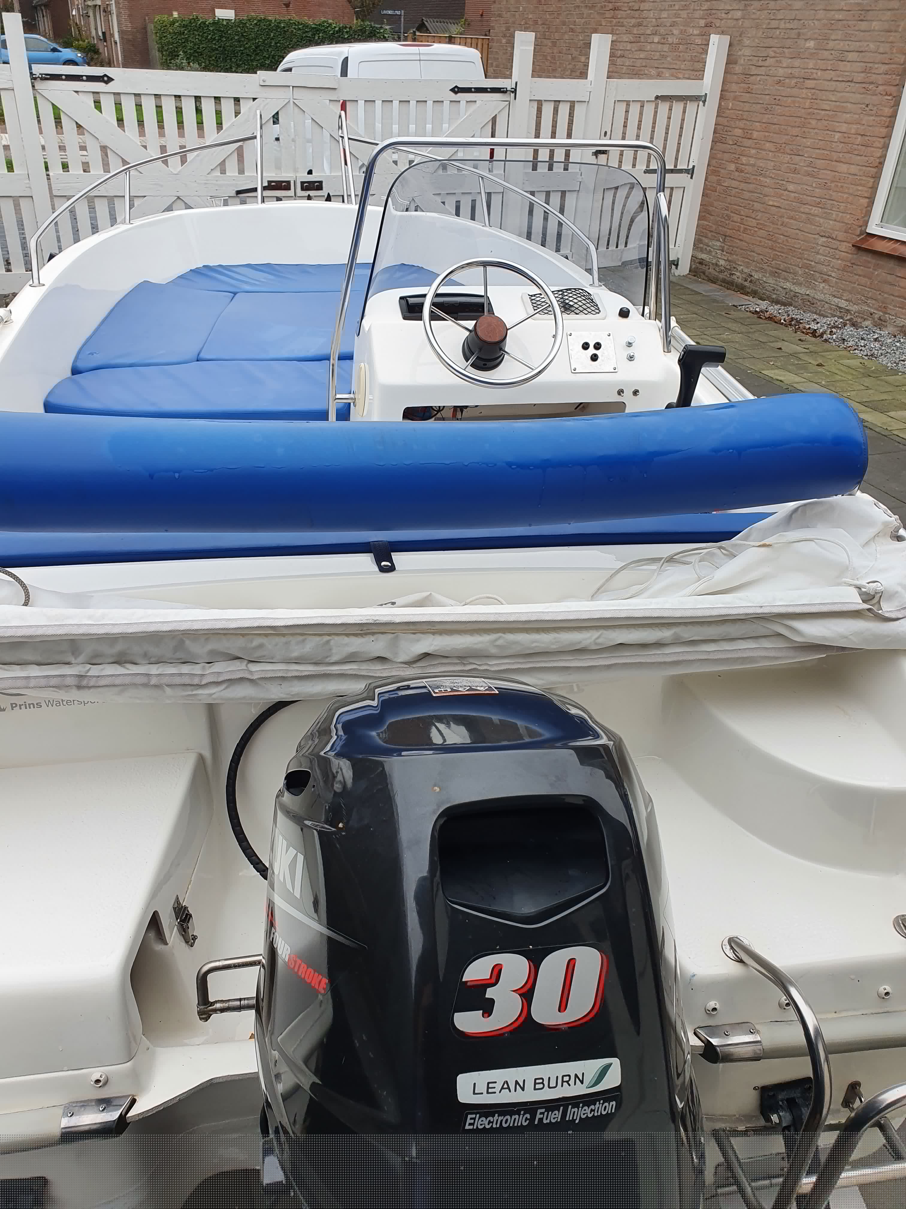 achteraanzicht boot